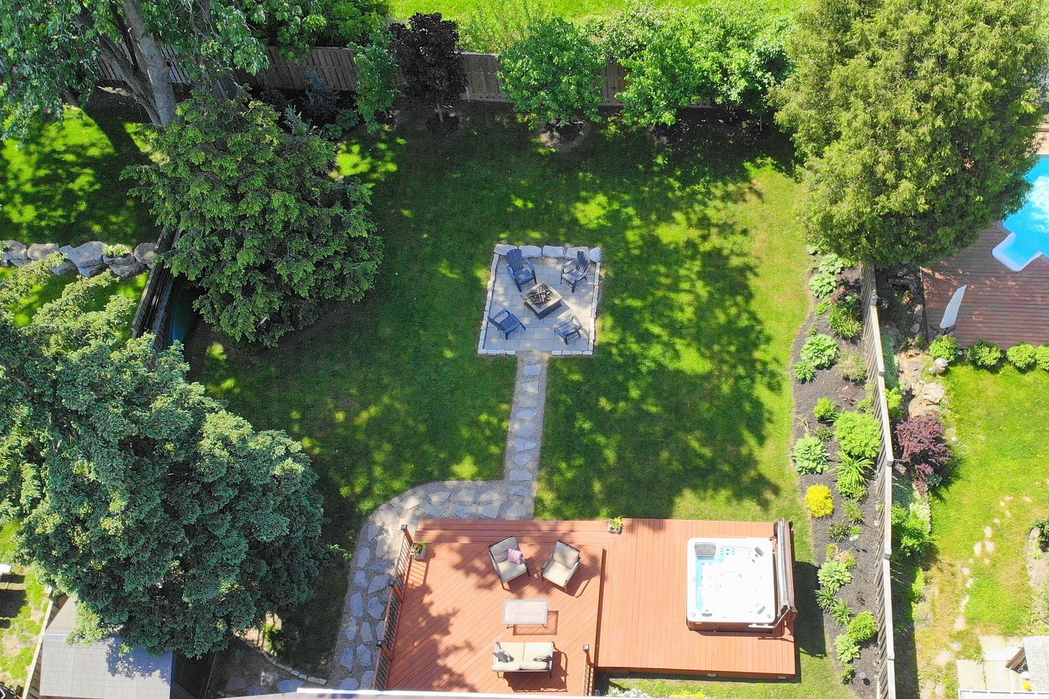 Backyard Aerial