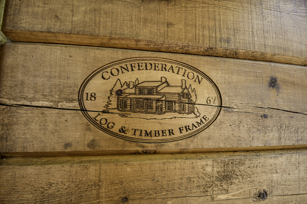 Confederation Log and Timber Frame Home