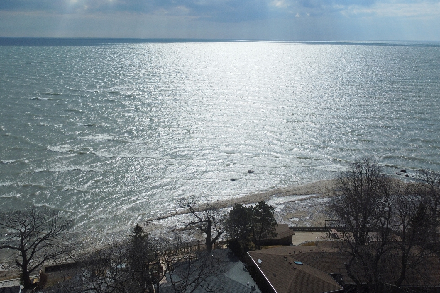 Lake Erie Aerial