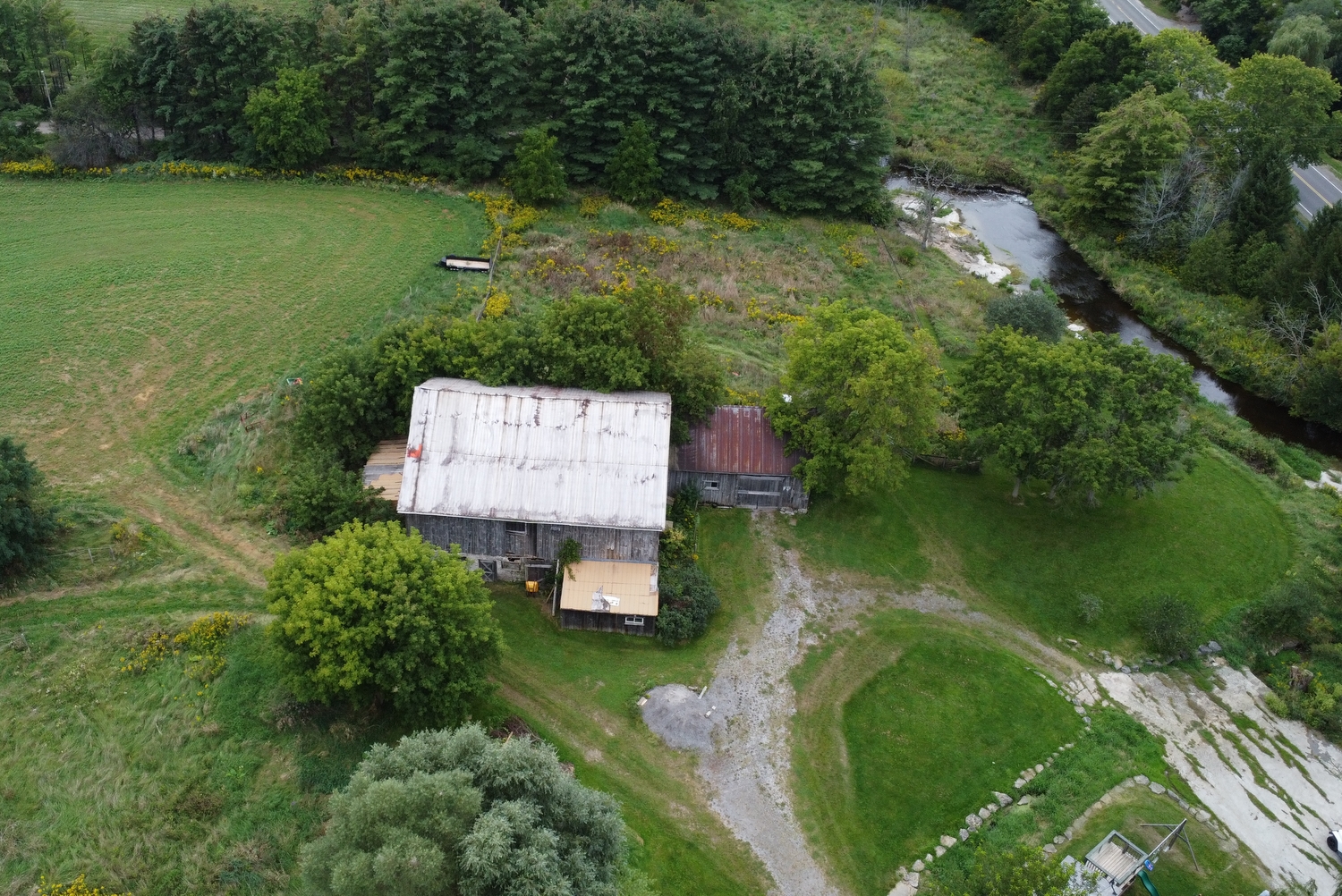 Barn Overview Aerial